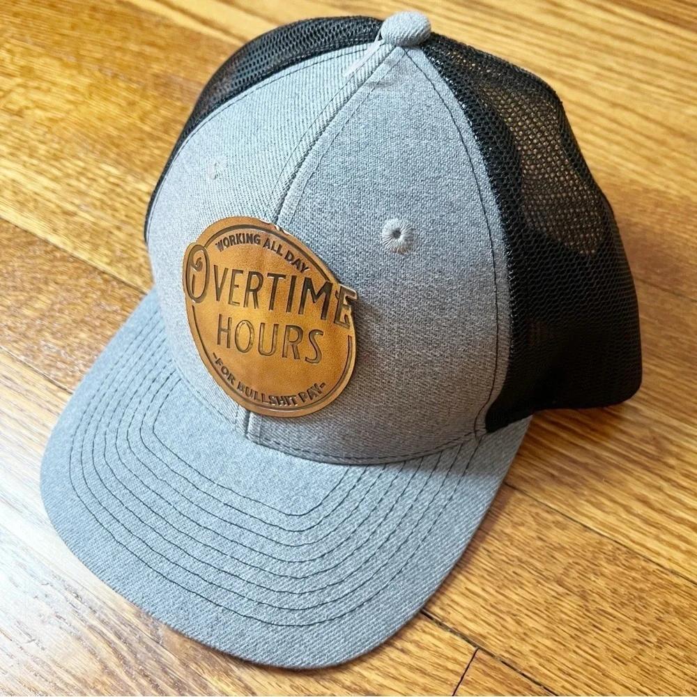 Oliver Anthony Overtime Hours Working all Day for Bullsh*t Pay Hat Snap Back